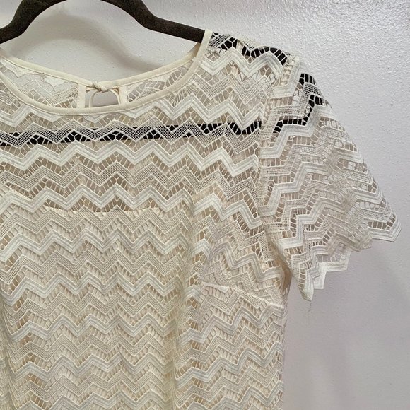 LOFT ivory dress size 4 - Picture 2 of 7